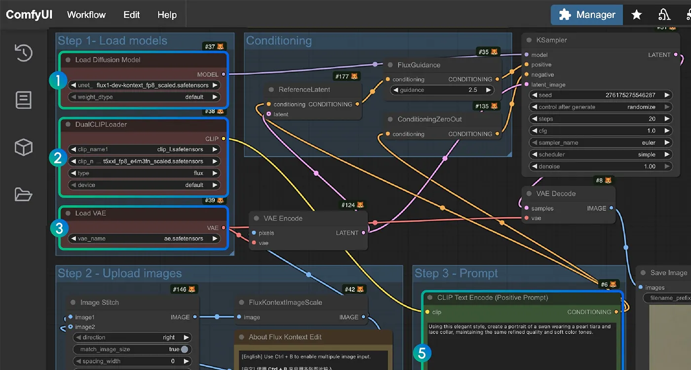 Custom AI workflow