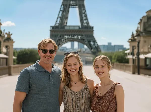 after photo of travel photo cleanup